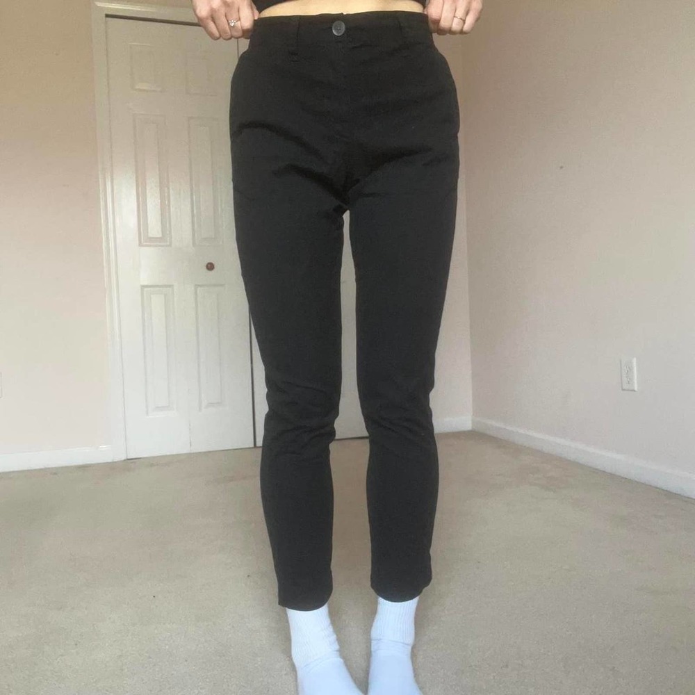 Old navy black slacks
